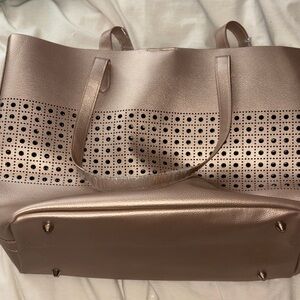 Elegant Metallic Tote Bag